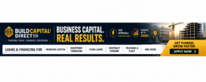 Build Capital Direct business funding and business loans banner offering working capital, equipment financing, term loans, and contract funding.